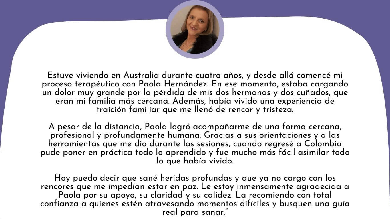 Testimonio de Clara Moreno